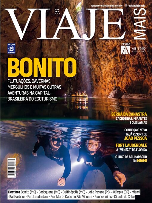 Cover image for Revista Viaje Mais